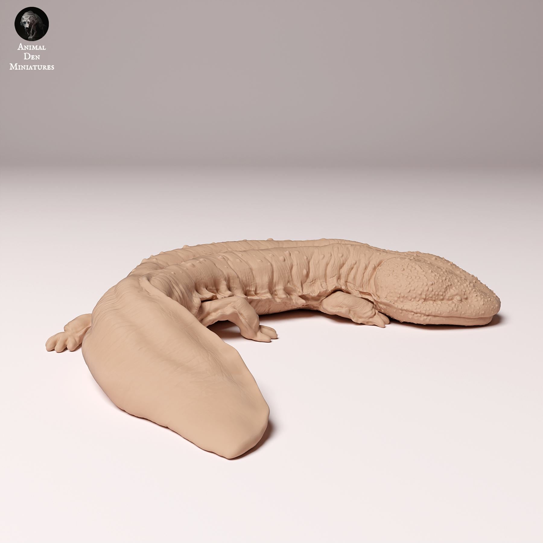Produktfoto Tier Figur Diorama, Modellbau: 0: Wildtier Figur: Japanischer Riesensalamander (Ref 24_10_04)