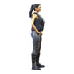 Figurine miniature : motarde/membre de gang avec gilet (n° 284)