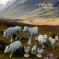 Photo de produit Tabletop 28mm The Printing Goes Ever On (TPGEO) 0 : Animaux de ferme / Élevage : Cheval, Vache, Mouton, Cochon, Chèvre et Poules