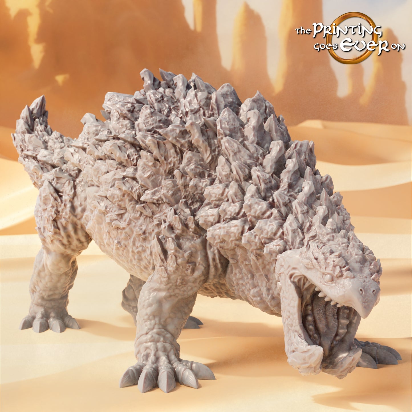 Photo de produit Tabletop 28mm The Printing Goes Ever On (TPGEO) 0 : Lézard de sable 2 : Habitants secrets du désert - Animaux et monstres du désert