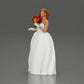 Diorama modélisme photo produit 0 : Figurine de diorama : Miniature mariée en robe blanche longue avec bouquet de fleurs (Ref Nr. A132)