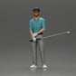 Diorama modélisme photo produit 0 : Figurine de diorama : Miniature golfeur debout avec casquette, gant et club de golf - Figurine de diorama (Ref Nr. A143)