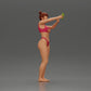 Diorama Modélisme Photo de produit 1 : Miniature de diorama : Femme en bikini prenant un selfie à la plage, figurine debout (Ref Nr. A69)