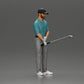 Diorama Modélisme Photo de produit 1 : Figurine de diorama : Miniature golfeur debout avec casquette, gant et club de golf - Figurine de diorama (Ref Nr. A143)
