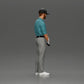 Diorama Modélisme Photo de produit 2 : Figurine de diorama : Miniature golfeur debout avec casquette, gant et club de golf - Figurine de diorama (Ref Nr. A143)