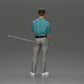 Diorama Modélisme Photo produit 3 : Figurine de diorama : Miniature golfeur debout avec casquette, gant et club de golf - Figurine de diorama (Ref Nr. A143)