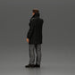 Diorama modélisme photo produit 4 : Figurine diorama - homme turc en manteau avec col roulé, en train de téléphoner (Ref Nr. A78)