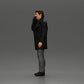 Diorama modélisme photo produit 5 : Figurine diorama - homme turc en manteau avec col roulé, en train de téléphoner (Ref Nr. A78)