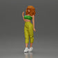 Diorama modélisme photo produit 5 : Figurine : Femme debout avec des cheveux bouclés en tenue verte, en pose (Ref Nr. A130)