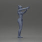Diorama Modélisme Photo de produit 7 : Miniature de diorama : Femme en bikini prenant un selfie sur la plage, figurine debout (Ref Nr. A69)