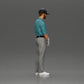 Diorama modélisme photo produit 14 : Figurine diorama : Miniature golfeur debout avec casquette, gant et club de golf - Figurine diorama (Réf n° A143)