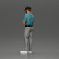 Diorama modélisme photo produit 16 : Figurine de diorama : Miniature golfeur debout avec casquette, gant et club de golf - Figurine de diorama (Ref Nr. A143)