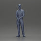 Diorama modélisme photo produit 18 : Figurine diorama : Golfeur miniature debout avec casquette, gant et club de golf - Figurine diorama (Ref Nr. A143)