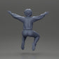 Diorama modélisme photo de produit 9 : Figurine miniature - Fille assise avec les bras tendus, vêtements de sport (Ref Nr. A80)