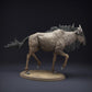 Photo de produit Figurine d'animal Diorama, modélisme : 0 : Figurine d'animaux de la savane : Gnou – Miniature d'animal sauvage pour dioramas et modélisme (Réf 01_01_84)