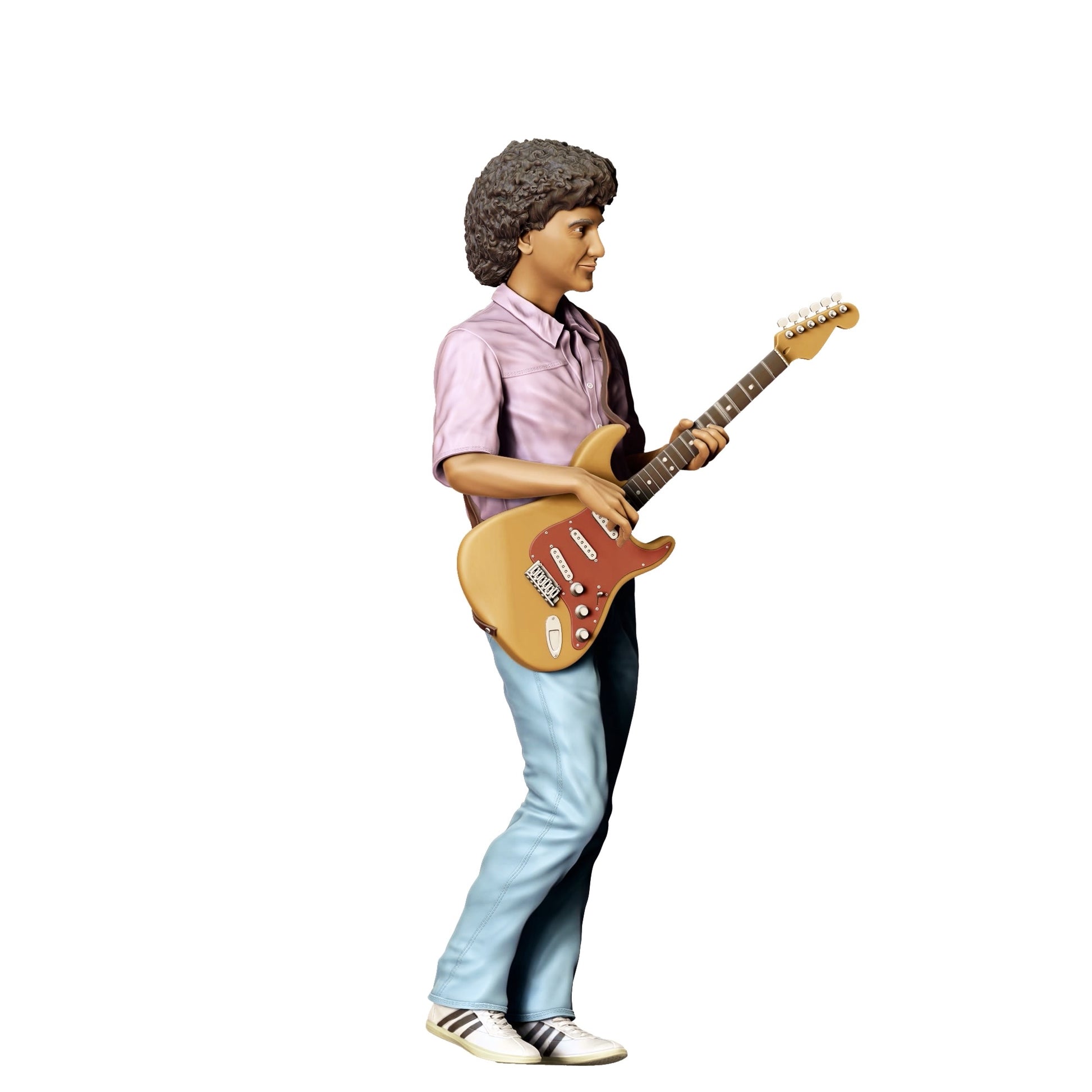 Diorama Modellbau Produktfoto 0: Berühmte Rockband - Bassist (Ref. Nr. 329)