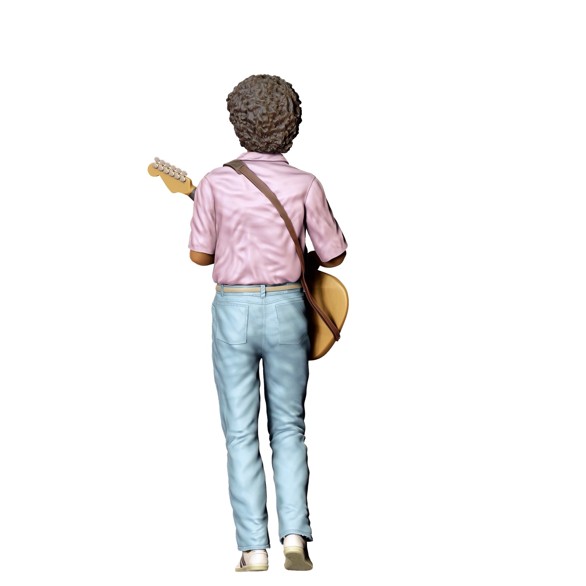 Diorama Modellbau Produktfoto 0: Berühmte Rockband - Bassist (Ref. Nr. 329)