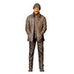 3DP Miniatures 0: Stehende Figur: Mann mit Mütze & langer Jacke, Hände in Taschen (Ref. Nr. 475)
