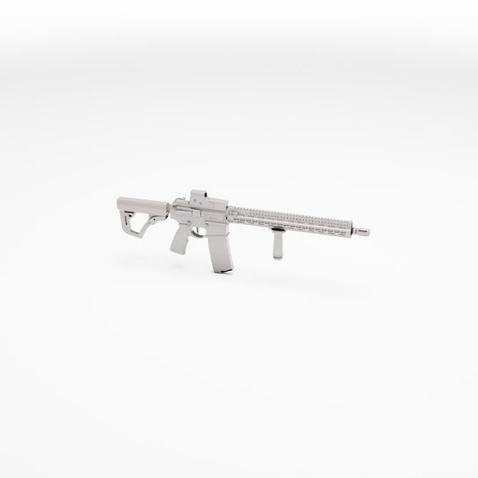 Photo de produit de modélisme de diorama 0 : armes de diorama : fusil d’assaut moderne avec optique de visée (réf. 413D)