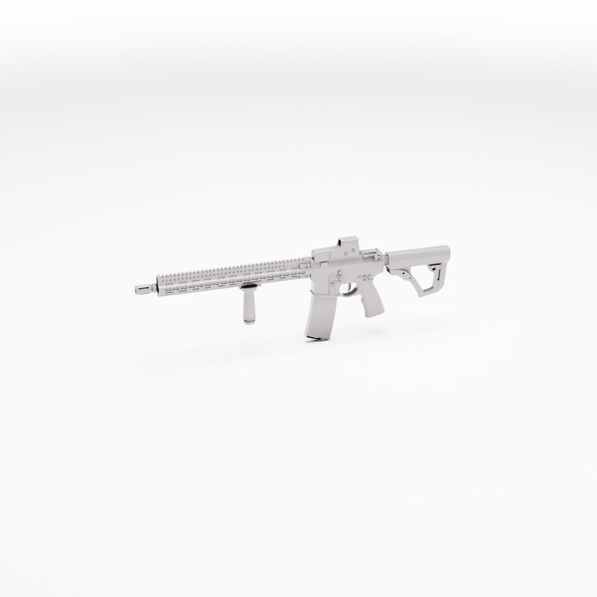 Photo produit de modélisme de diorama 3 : Armes de diorama : fusil d’assaut moderne avec lunette de visée (Réf. 413D)