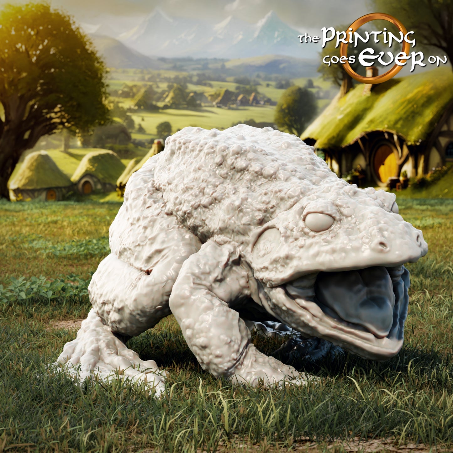 Photo du produit Tabletop 28mm The Printing Goes Ever On (TPGEO) 0 : Bullfrog - Grenouille géante