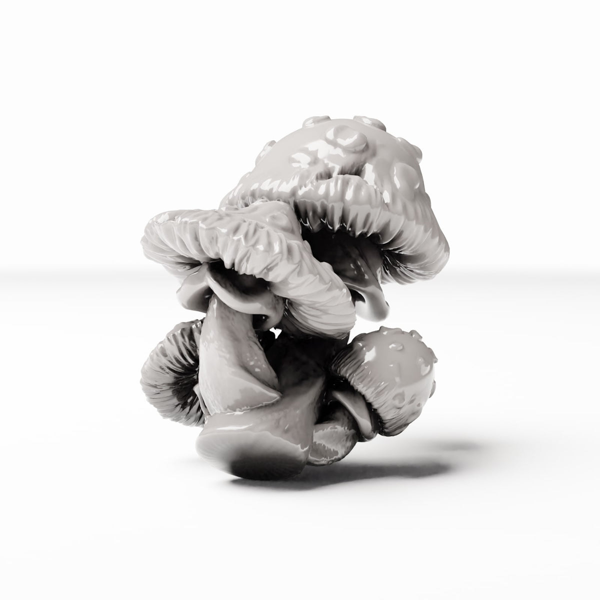 Photo produit de modélisme de diorama 0 : Plantes de diorama : groupe de champignons tachetés (Réf. 445D)