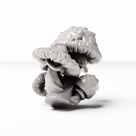 Photo produit de modélisme de diorama 0 : Plantes de diorama : groupe de champignons tachetés (Réf. 445D)