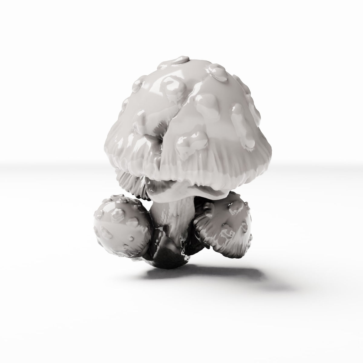 Photo de produit de modélisme de diorama 3 : plantes de diorama : groupe de champignons tachetés (réf. 445D)