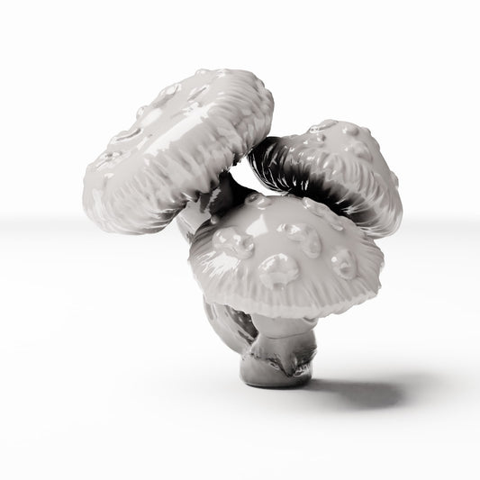 Photo produit de modélisme de diorama 0 : plantes de diorama : groupe de champignons tachetés (réf. 446D)