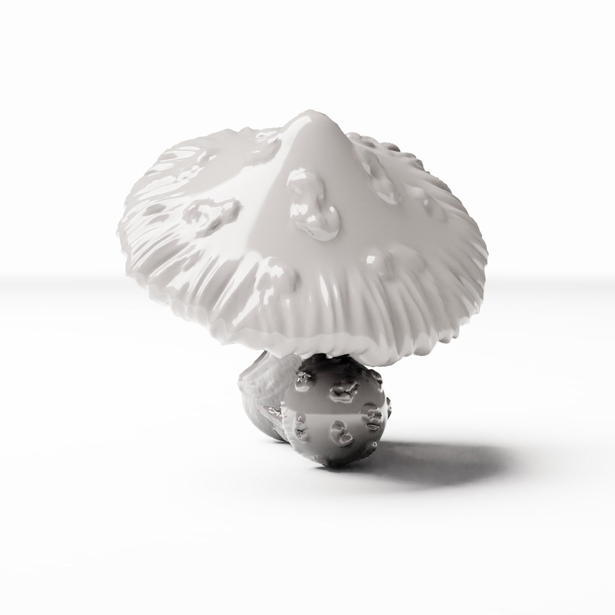 Photo produit de modélisme de diorama 2 : plantes pour diorama : ensemble de champignons tachetés (réf. 447D)