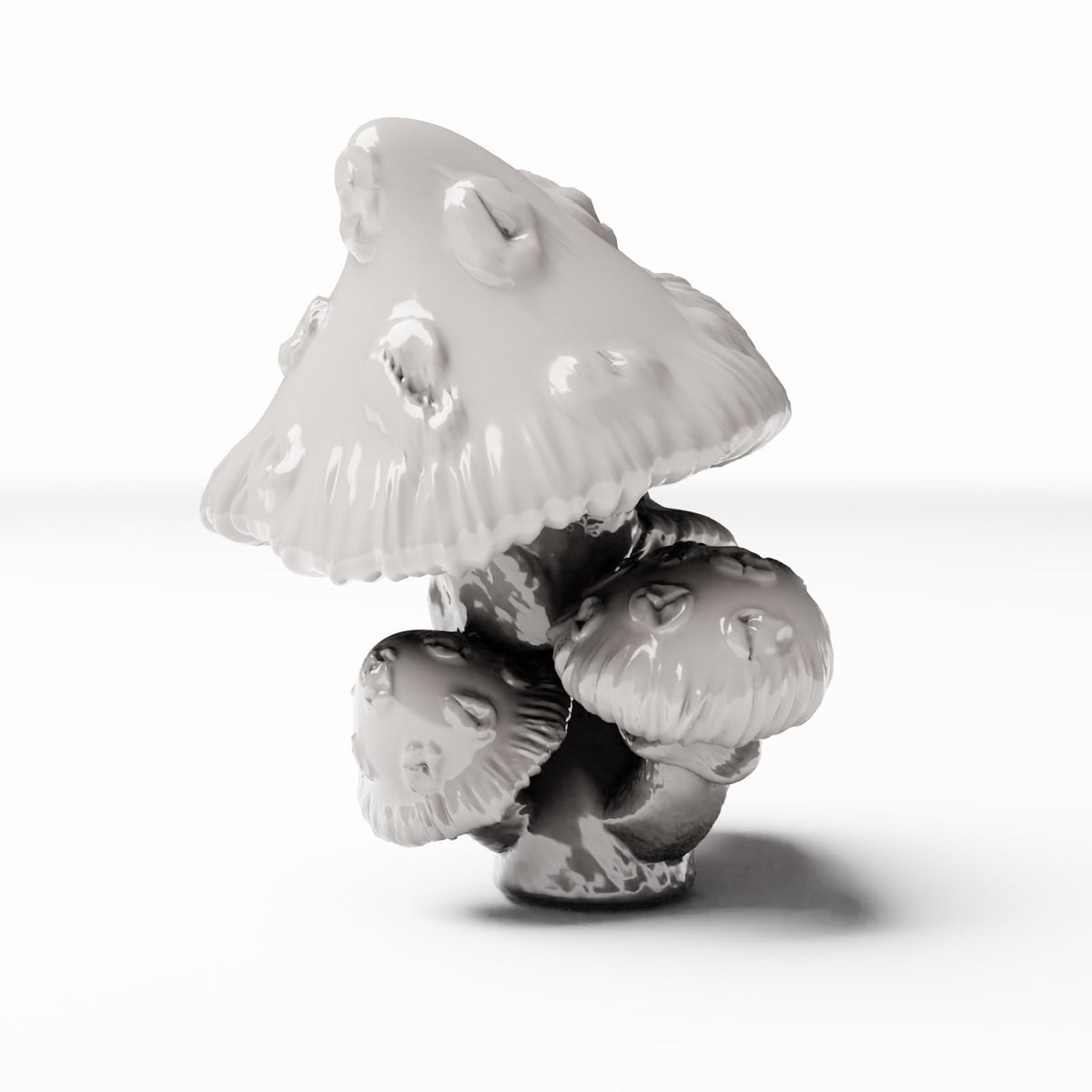 Photo du produit de modélisme pour diorama 0 : Plantes pour diorama : groupe de champignons tachetés (réf. 448D)