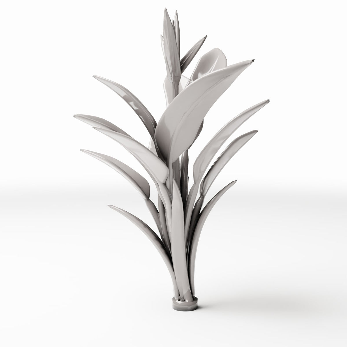 Photo produit de modélisme de diorama 3 : plantes de diorama : fleur d’oiseau de paradis (réf. 450D)