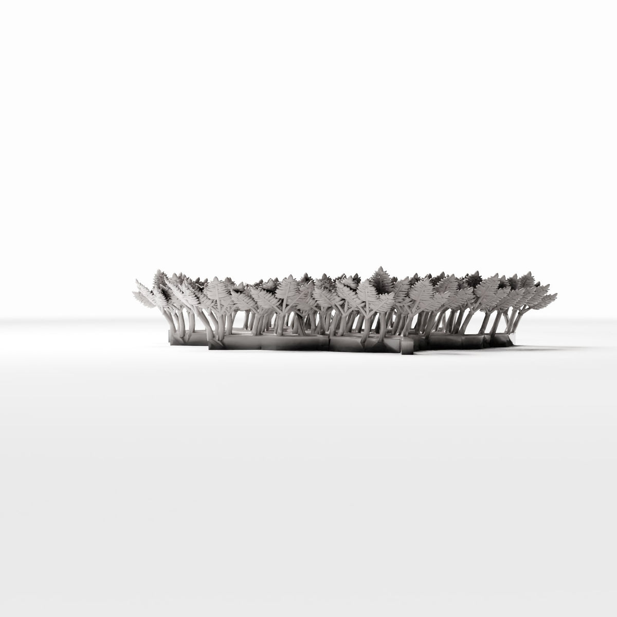 Photo produit de modélisme de diorama 3 : plantes de diorama : végétation de plantes grimpantes au ras du sol (réf. 453D)