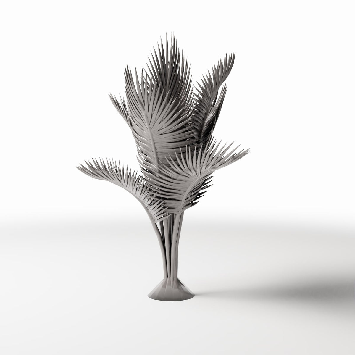 Diorama Modellbau Produktfoto 0: Diorama Pflanzen: Sago-Palme mit Bodenansatz (Ref. 470D)