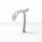 Photo de produit de modélisme de diorama 2 : plantes de diorama : Monstera à grandes feuilles (réf. 479D)
