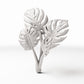 Photo produit de modélisme de diorama 0 : plantes de diorama : Monstera aux feuilles découpées (réf. 482D)