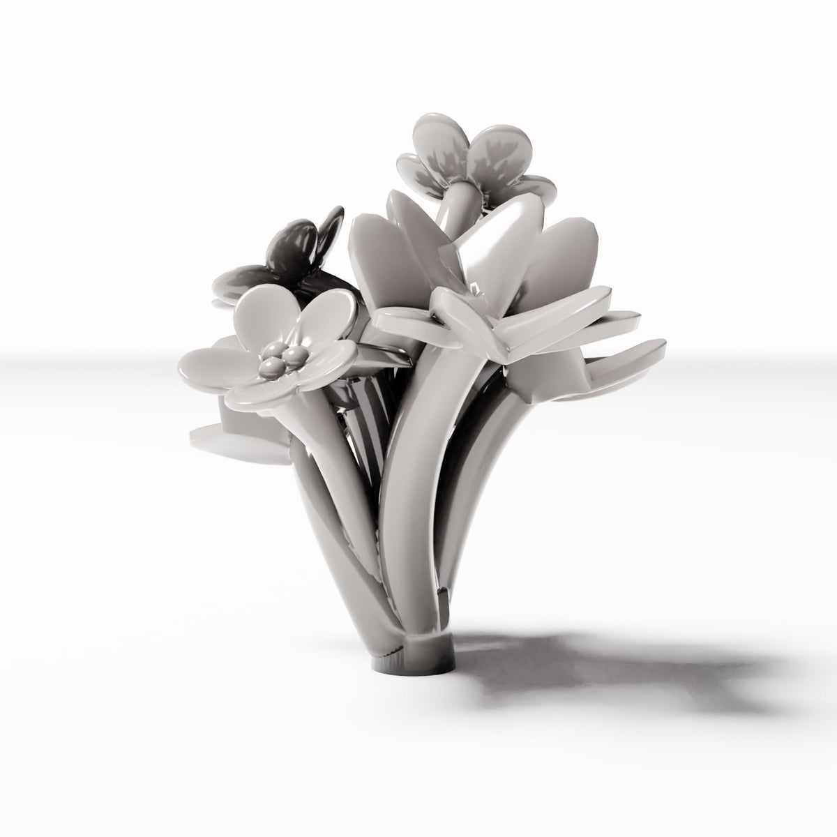 Photo 2 du produit de modélisme de diorama : plantes de diorama : petit trèfle Oxalis en fleurs (réf. 492D)