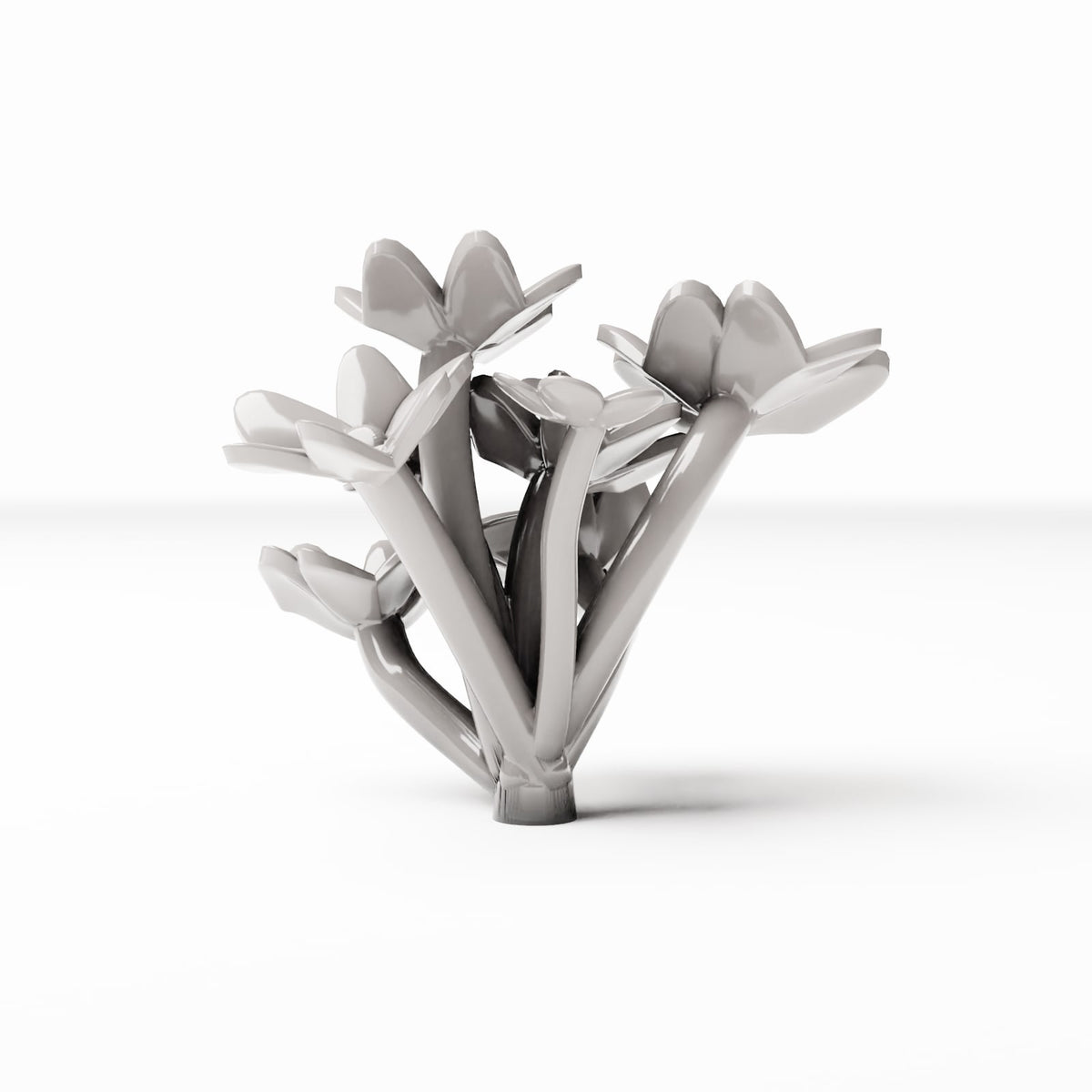 Photo de produit de modélisme de diorama 3 : plantes de diorama : oxalis (trèfle) en fleurs (réf. 494D)