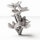 Photo de produit de modélisme de diorama 0 : Plantes pour diorama : petit oxalis en fleurs (réf. 496D)