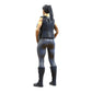 Figurine miniature : motarde/membre de gang avec gilet (n° 284)