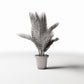 Photo de produit de modélisme de diorama 3 : plantes de diorama : palmier sagou en pot (réf. 502D)