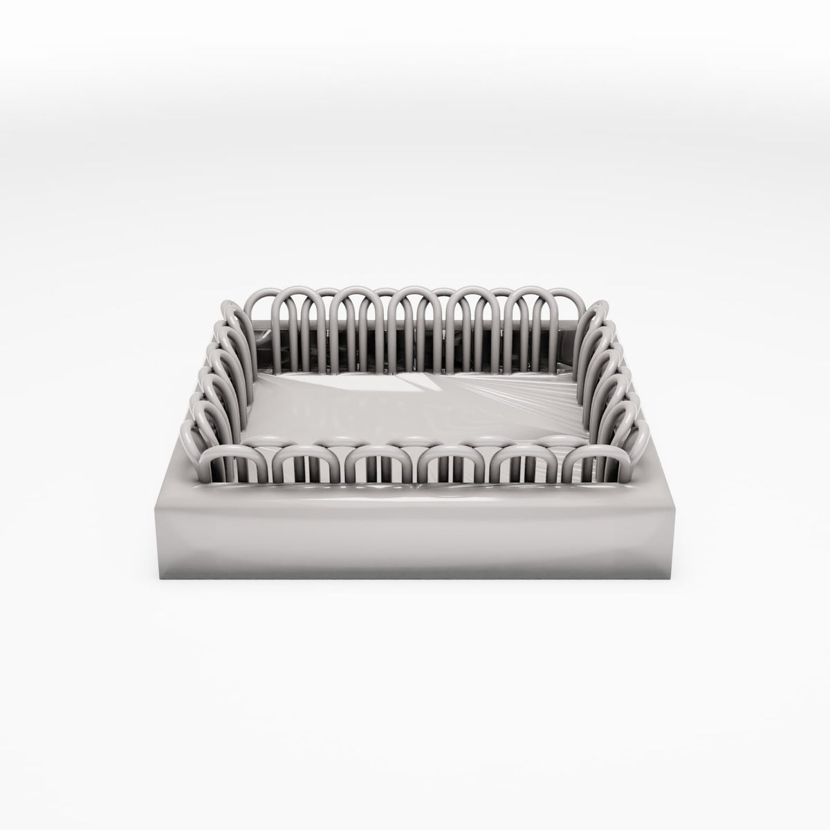 Photo de produit de modélisme de diorama 2 : diorama urbain : carré d’arbre avec grille de protection (réf. 509D)