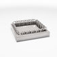 Photo produit de modélisme de diorama 3 : diorama urbain avec fosse d’arbre carrée et grille de protection (réf. 509D)