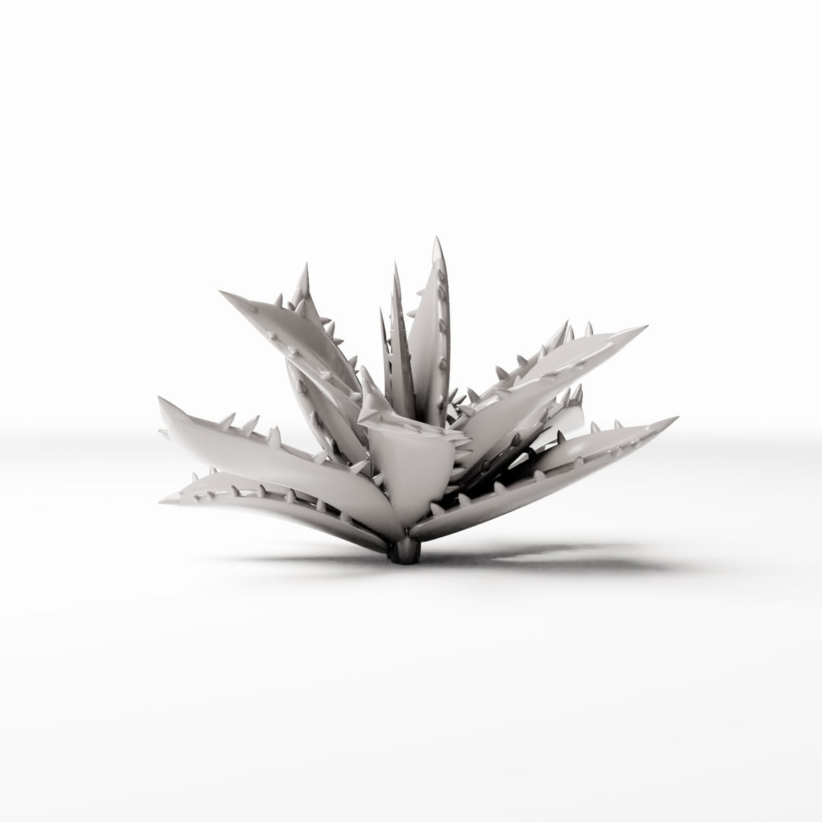 Photo produit de modélisme de diorama 0 : Plantes de diorama : agave aux feuilles dentelées (réf. 514D)