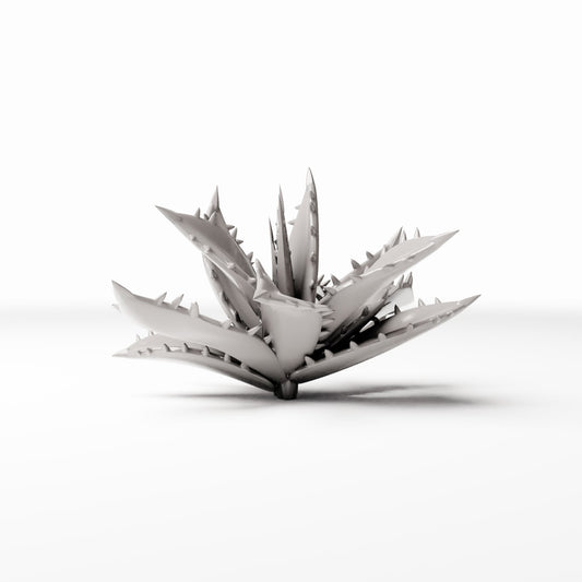 Photo produit de modélisme de diorama 0 : Plantes de diorama : agave aux feuilles dentelées (réf. 514D)
