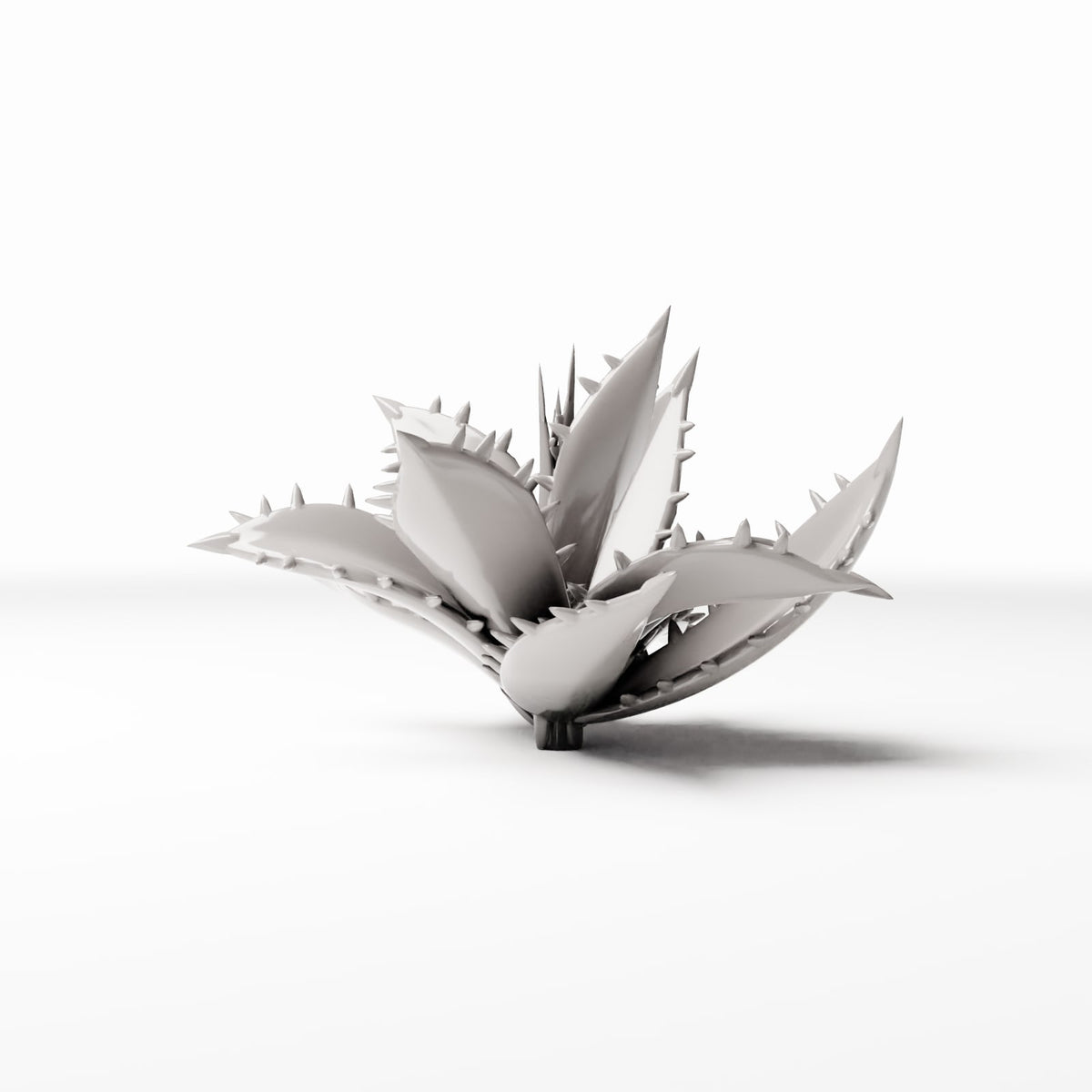 Photo de produit de modélisme de diorama 2 : plantes de diorama : agave aux feuilles dentelées (réf. 514D)