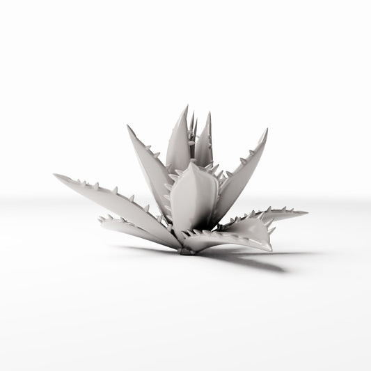 Photo de produit de modélisme pour diorama 0 : plantes pour diorama : agave avec rosette de feuilles (réf. 515D)