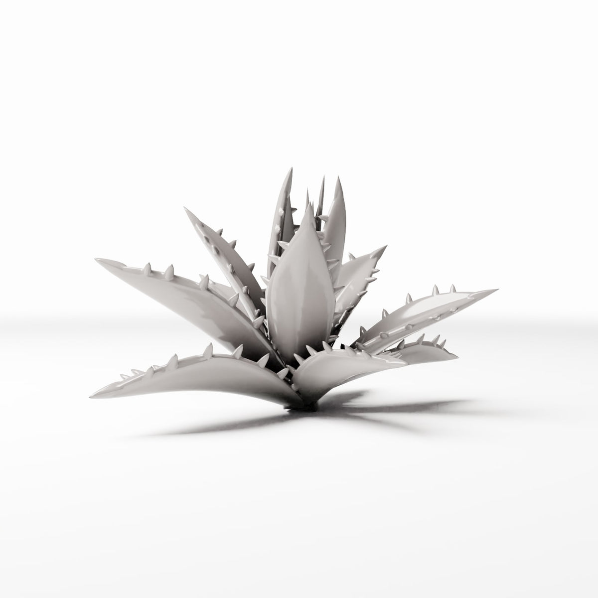 Photo de produit de modélisme de diorama 2 : plantes de diorama : agave avec rosette de feuilles (réf. 515D)
