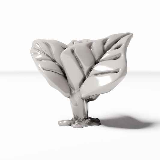 Photo produit de modélisme de diorama 0 : plantes pour diorama : plante couvre-sol à larges feuilles (Réf. 521D)