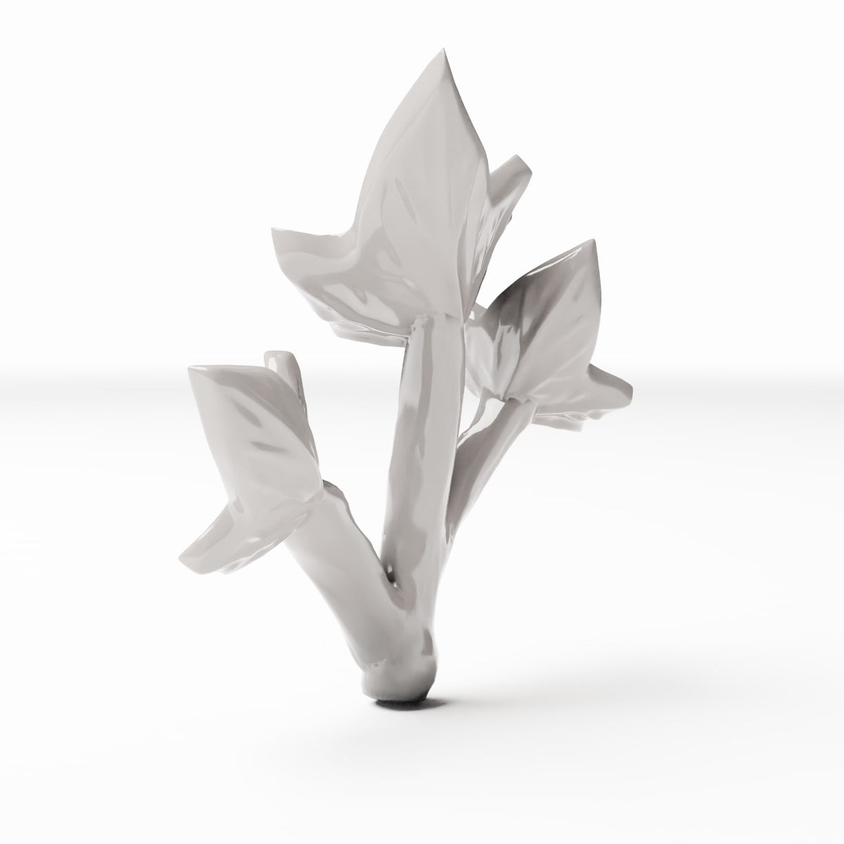 Photo produit de modélisme de diorama 3 : plantes de diorama : plante de lierre à trois feuilles (Réf. 530D)